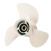 COPKINGO Boat Propeller for Yamaha Outboard Engine 60HP 70HP 75HP 80HP 85HP 90HP 115HP 130HP 4-1/4" Gearcase,15 Tooth,13 1/4x17-K 13.25x17 Pitch view 1