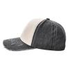 ADTEMP Anime Seven Deadly Sins Wrath Tattoo Outdoor Adult Washed Baseball Cap, Cowboy Hat, Travel Hat Black and White view 4