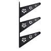 KARFRI Skateboard Wall Rack Skateboard Wall Hanger Wall-Mounted Longboard Storage Longboard Wall Mount Skateboard Wall Hanger Rack (Color : Three Pairs) view 3