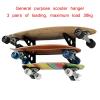 KARFRI Skateboard Wall Rack Skateboard Wall Hanger Wall-Mounted Longboard Storage Longboard Wall Mount Skateboard Wall Hanger Rack (Color : Three Pairs) view 4