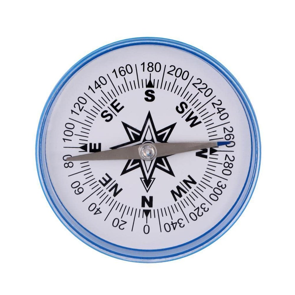 1 Pcs Large Compass For Outdoor Camping Hiking Travel Navigation March Compass