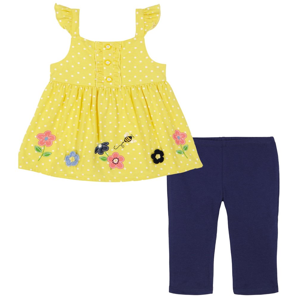Kids Headquarters 2 Piece Tunic Capri Set