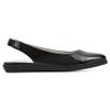 CLIFFS BY WHITE MOUNTAIN Women's Memory Slingback Loafer Flat, Black/Patent, 9.5 M view 3