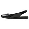 CLIFFS BY WHITE MOUNTAIN Women's Memory Slingback Loafer Flat, Black/Patent, 9.5 M view 4