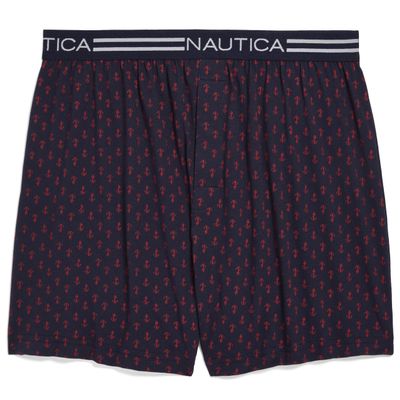 Nautica Men's Classic Cotton Loose Knit Boxers