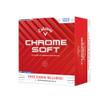 Callaway Golf Chrome Soft 2024 Golf Balls (White, Triple Track (Buy 3 Get 1 Free)) view 1