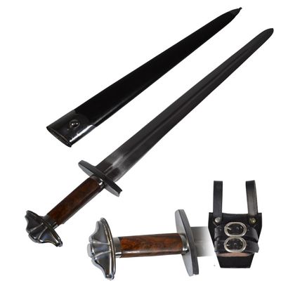 10th Century (Early) Viking Full Tang Tempered Handmade Sharp Sword Historical Piece