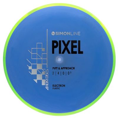 Axiom Discs Electron (Medium) Pixel Simon Lizotte Edition Disc Golf Putter (165-170g / Colors May Vary)