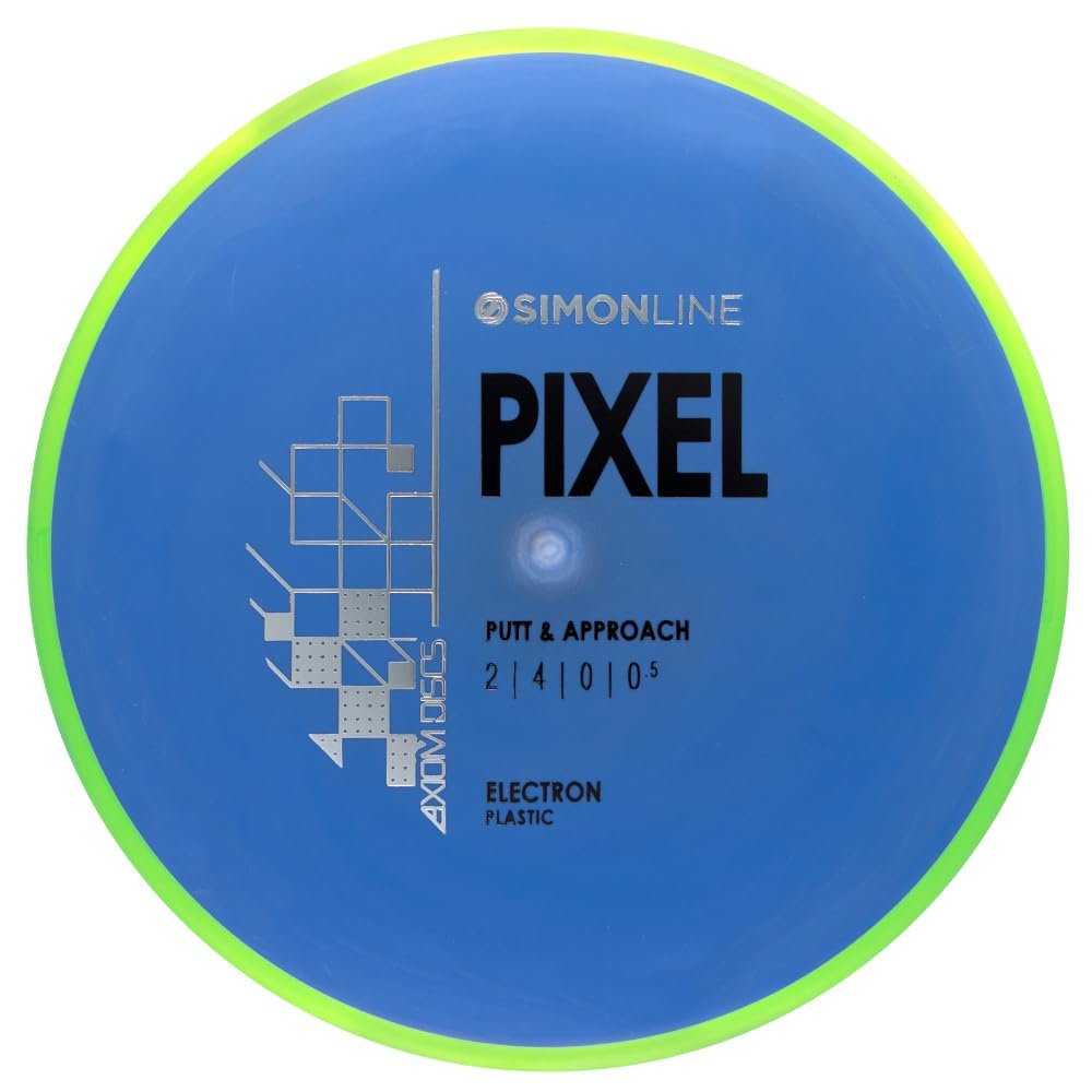 Axiom Discs Electron (Medium) Pixel Simon Lizotte Edition Disc Golf Putter (165-170g / Colors May Vary)