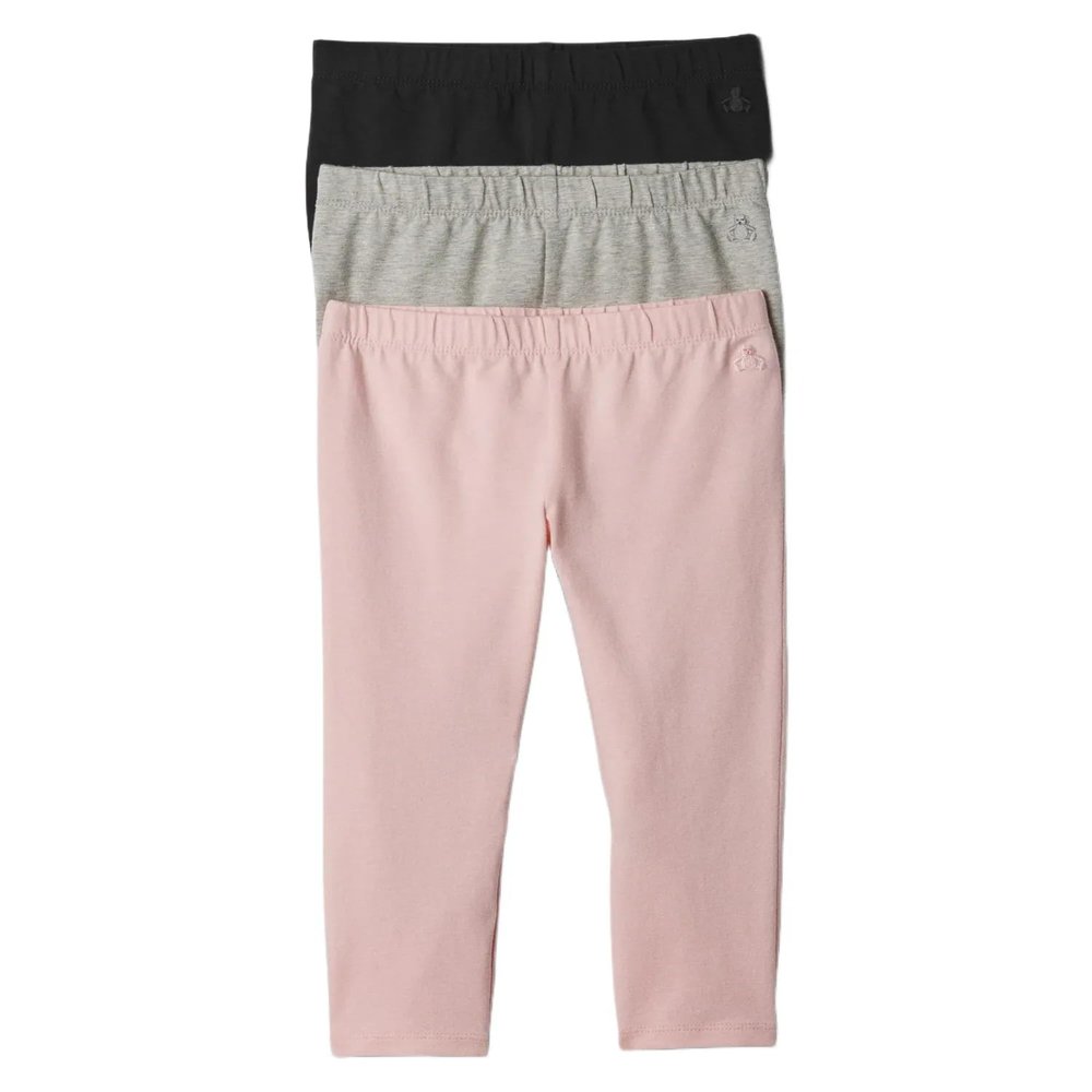 GAP Baby-Girls 3-Pack Playtime Favorites Basic Legging, Grey B08, 2T