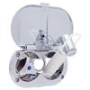 Ambassador Marine Trinidad- Transom Shower (Cold Only), Chrome Cup & Lid, Hammer-Head Warm White Sprayer, 6' Stainless Steel Hose, Chrome Trinidad Handle - 136-0216-CW-W view 2