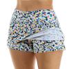 Zac & Rachel Women's New Millennium Pull-On Skort, Habanero Gold/Fuchsia, 16 view 3