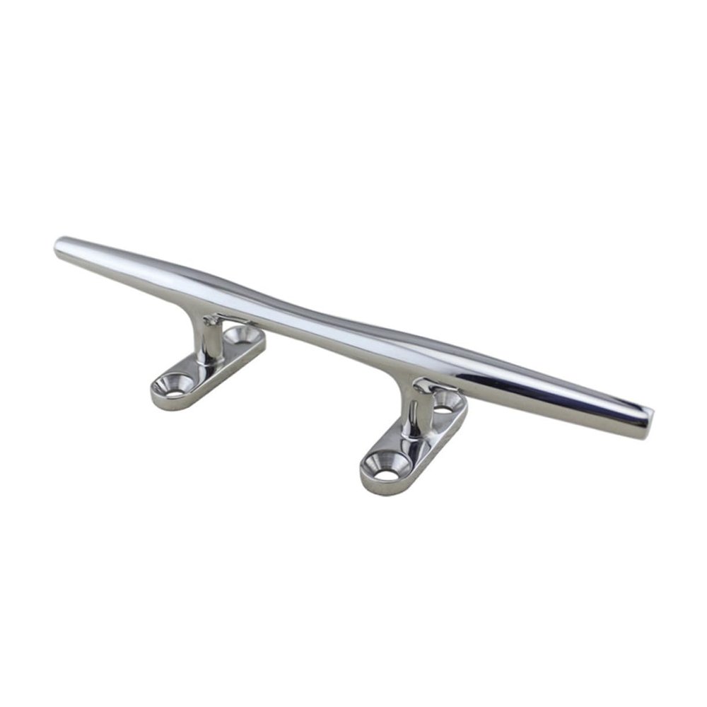 BESPORTBLE Stainless Steel Horn Shape Dock Cleat Durable Boat Rope Holder for Secure Mooring Easy Installation for Use and Heavy-Duty Applications
