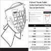 ProForce Thunder Padded Combat Head Guard with Face Cage - Medium, Black view 2