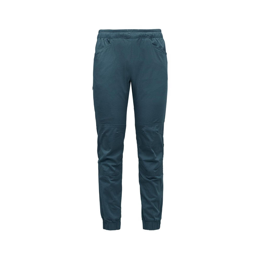 Black Diamond Mens Notion Pants - Jogger Style Climbing and Active Pants, Creek Blue, 3X-Large