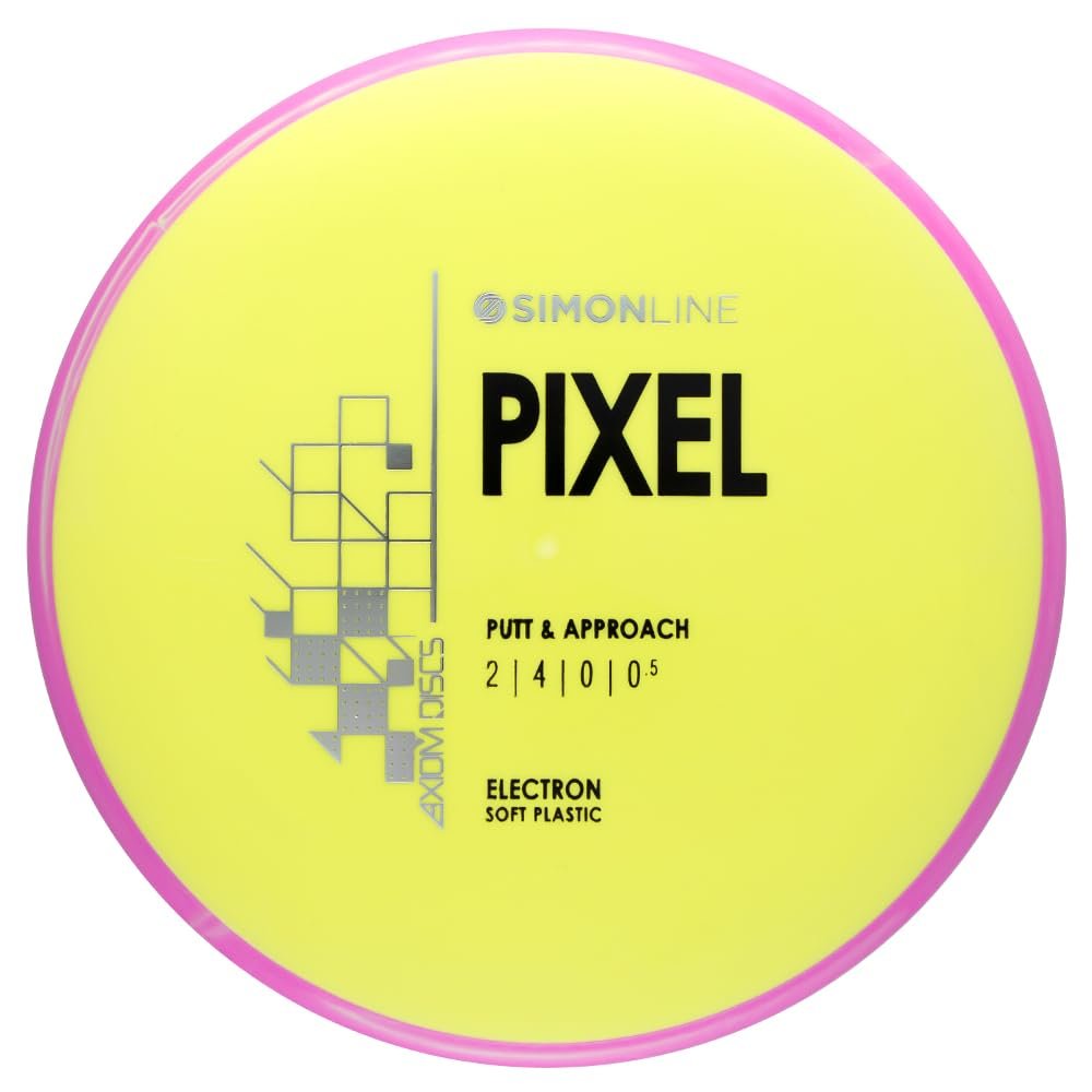 Axiom Discs Electron Pixel (Soft) Simon Lizotte Edition Disc Golf Putter (165-170g / Colors May Vary)