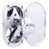 Ambassador Marine Trinidad- Transom Shower (Cold Only), Chrome Cup & Lid, Small Chrome Sprayer, 6' Stainless Steel Hose, Chrome Trinidad Handle - 136-0208-CP-W view 3