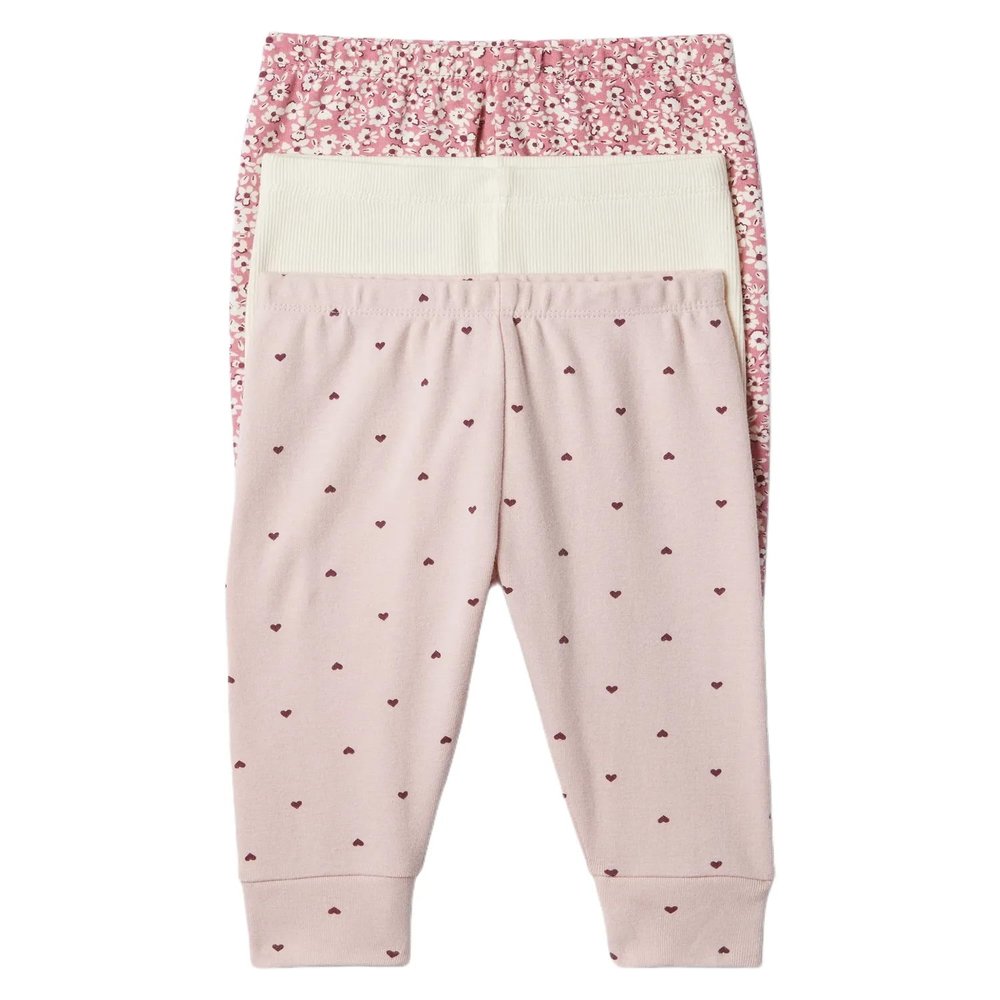 GAP Baby Girls 3-Pack Pull-On Pants Primitive 3-6M