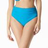 COCO REEF Diva Classic Bikini Bottoms for Women - High Waisted with Mesh Runching for Natural Smoothing - Full Coverage and Flattering Design - Medium - Cerulean view 1