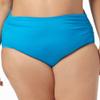 COCO REEF Diva Classic Bikini Bottoms for Women - High Waisted with Mesh Runching for Natural Smoothing - Full Coverage and Flattering Design - Medium - Cerulean view 4
