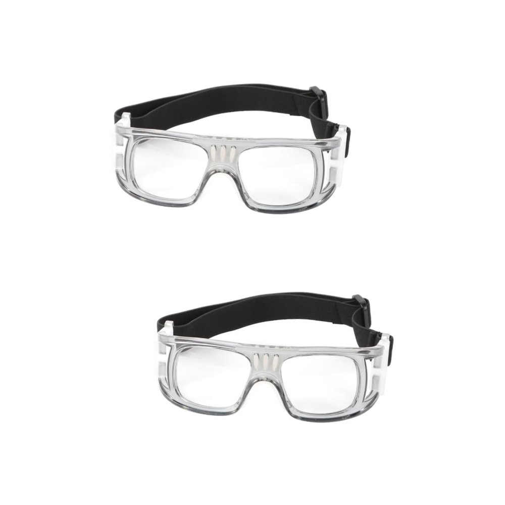 BESPORTBLE 2pcs Men Sports Sunglasses Basketball Goggles Protective Eyewear Shockproof Windproof