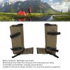 BusoTh Snake Gaiters Leg Guards, Polyester Fiber Breathable Snake Gaiters for Hiking (OD Green) view 2