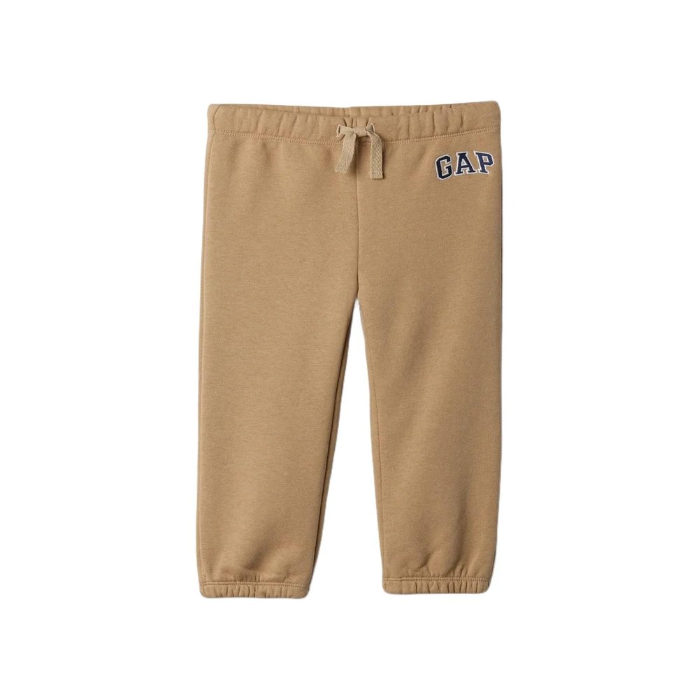 GAP Boys' Logo Jogger, Mojave, 12-18 Months