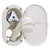Ambassador Marine Trinidad- Transom Shower (Cold Only), Warm White Cup & Lid, Small Warm White Sprayer, 10' White Rubber Hose, Chrome Trinidad Handle - 136-0207-WH-W view 3