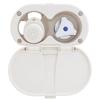 Ambassador Marine Trinidad- Transom Shower (Cold Only), Warm White Cup & Lid, Small Warm White Sprayer, 10' White Rubber Hose, Chrome Trinidad Handle - 136-0207-WH-W view 4