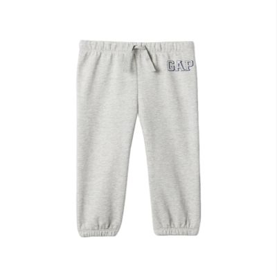 GAP Boys' Fleece Athletic Jogger, Light Heather Grey B08, 12-18 Months