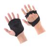 BESPORTBLE 3pcs Ventilated Weightlifting Gloves Non- Palm for Cross Training Breathable Fitness Gloves for Men Women for Weightlifting Pull Ups and Workouts Black view 2