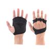 BESPORTBLE 3pcs Ventilated Weightlifting Gloves Non- Palm for Cross Training Breathable Fitness Gloves for Men Women for Weightlifting Pull Ups and Workouts Black view 3
