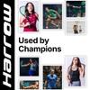 Harrow Response 120 Squash Racquet | Lightweight 120g Frame for Enhanced Power & Control | Teardrop Design, Premium Carbon Fiber Construction | Ideal for Intermediate to Advanced Players view 2