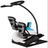 Mini Exercise Bike Magnetic Mini Cycle Pedal Exerciser Office Home Under Desk Bike with LCD Display for Leg/Arm,Mini Bike Elderly Bicycle Exerciser,K view 1