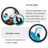 Mini Exercise Bike Magnetic Mini Cycle Pedal Exerciser Office Home Under Desk Bike with LCD Display for Leg/Arm,Mini Bike Elderly Bicycle Exerciser,K view 3