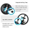 Mini Exercise Bike Magnetic Mini Cycle Pedal Exerciser Office Home Under Desk Bike with LCD Display for Leg/Arm,Mini Bike Elderly Bicycle Exerciser,K view 4