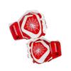 J&S Sporting Spider Grip Baseball Softball Batting Gloves for Mens and Kids (White Red, Medium) view 4