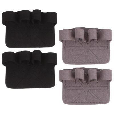 Baluue 2pairs Lifting Gloves for Weight Lifting and Gym Training Breathable Palm Protectors Durable Microfiber Material Open Design for Enhanced Grip and Flexibility for Men and Women