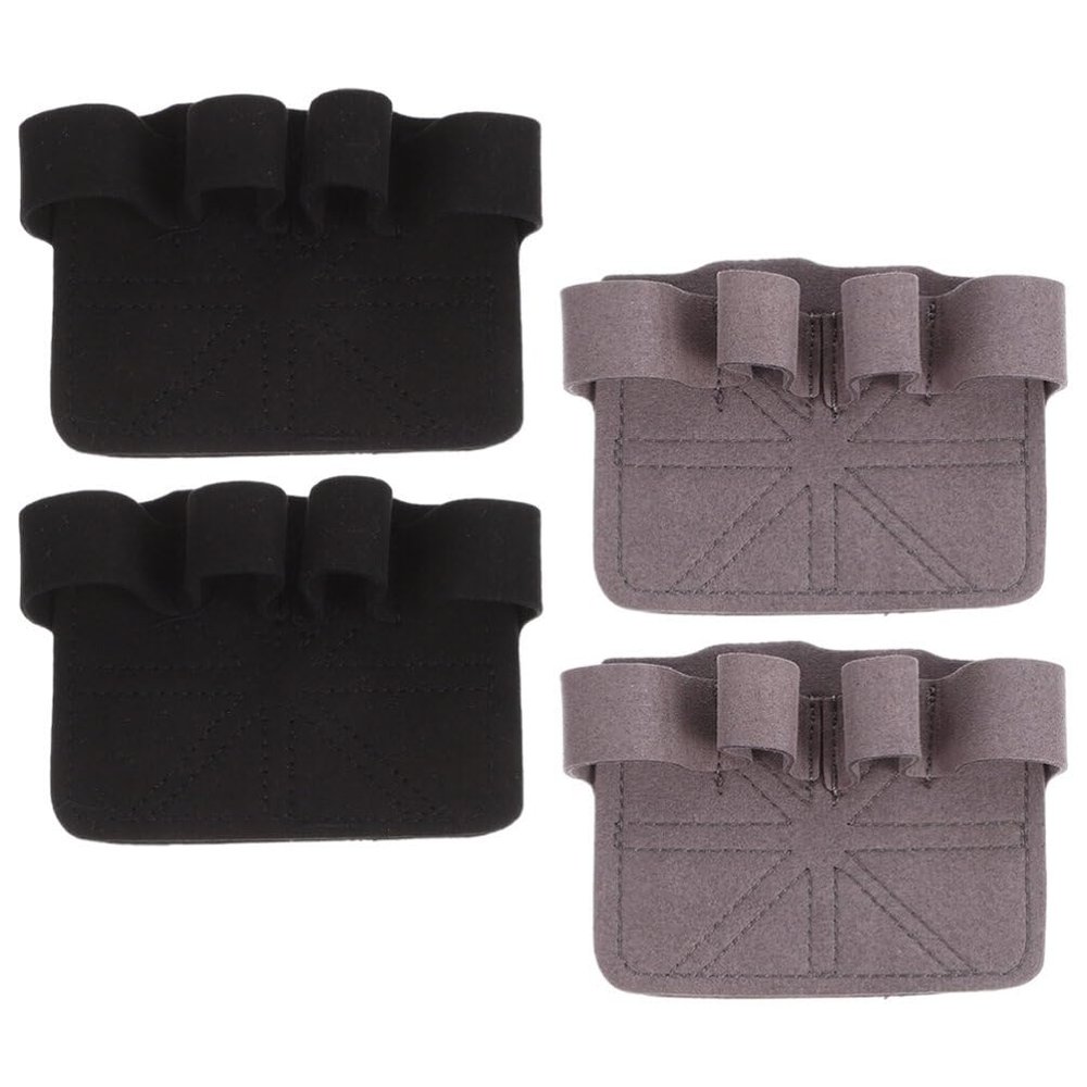 Baluue 2pairs Lifting Gloves for Weight Lifting and Gym Training Breathable Palm Protectors Durable Microfiber Material Open Design for Enhanced Grip and Flexibility for Men and Women
