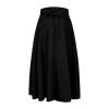 Women High Waisted Maxi Skirt A-Line Pleated Midi Length Flowy Casual Long Skirts Business Work Skirts with Pockets view 2