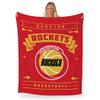 NORTHWEST NBA Houston Rockets Silk Touch Throw Blanket, 50" x 60", Hardwood Classics view 2