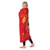 NORTHWEST NBA Houston Rockets Silk Touch Throw Blanket, 50" x 60", Hardwood Classics view 3