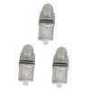 BESPORTBLE 3pcs Led Fishing Lure Light Night Fishing Light Scientifically for Predatory Fish