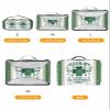 4 Set Packing Cubes for Travel Luggage Organizer Bags St. Patrick's Day Lucky Shamrock Leaves Travel Cubes for Carry on Suitcases Travel Bags Space Saving Travel Accessories (XL, L, M, S) view 2