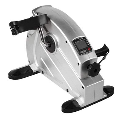 KOHARA Mini Exercise Bike Portable Motorised Pedal Exerciser Under Desk Bike Arm and Leg Cycle Exercise Bicycle Adjustable Resistance with LCD Display