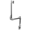 HOHXFYP Umbrella Mount Holder, Aluminum Alloy Retractable Pushbike Umbrella Clamp, Handlebar Frame Stand for Pushbike, Electric Pushbike, Wheelchairs, Walker, Rollator, Pram,Stroller view 1