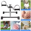 KOHARA Folding Mini Exercise Bike Portable Arm Home Pedal Exerciser Gym Fitness Leg Cardio Training Adjustable Resistance Cycle Pedal Exerciser for Women and Men view 3