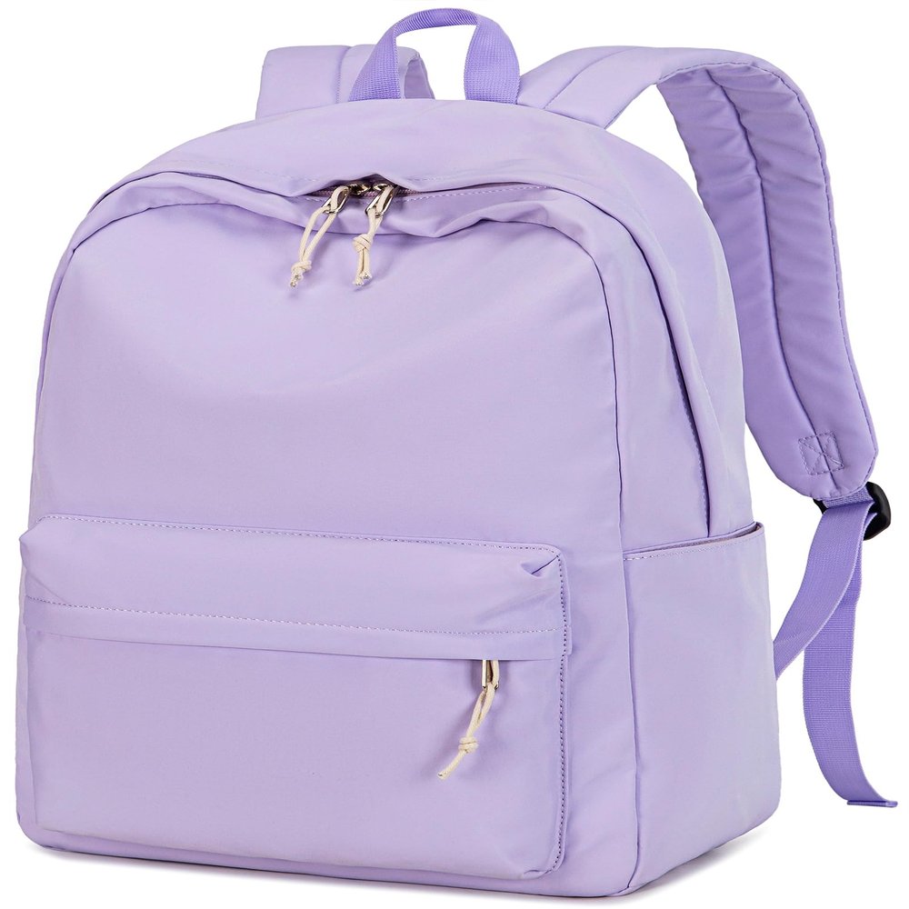 School Backpack for Teen Girls Women Laptop Backpack College Bookbags Middle School Travel Work Commuter Back PackLavender