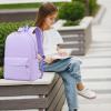 School Backpack for Teen Girls Women Laptop Backpack College Bookbags Middle School Travel Work Commuter Back PackLavender view 2