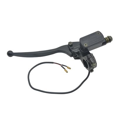 XIBANY Motorized Scooter E-Bike Bremshebel 16CM Lever Length 7/8" (22mm) 8MM/10MM Aluminum Alloy Black M8 / M10 for Scooters Motorized Scooter (Color : 8MM Left)